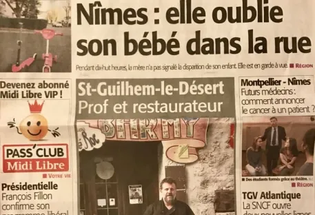 St-Guilhem-le-Désert : Prof & Restaurateur